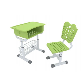 a student desk , Adjustable student desk and chair