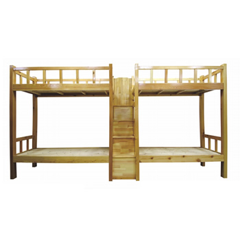 Solid wood combination bed