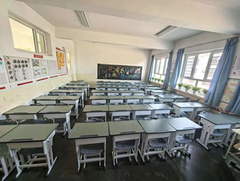 school student classroom study desk