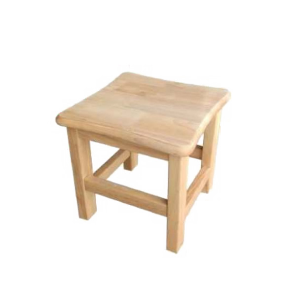Kindergarten solid wood small square stool