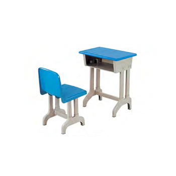 student plastic table and chair