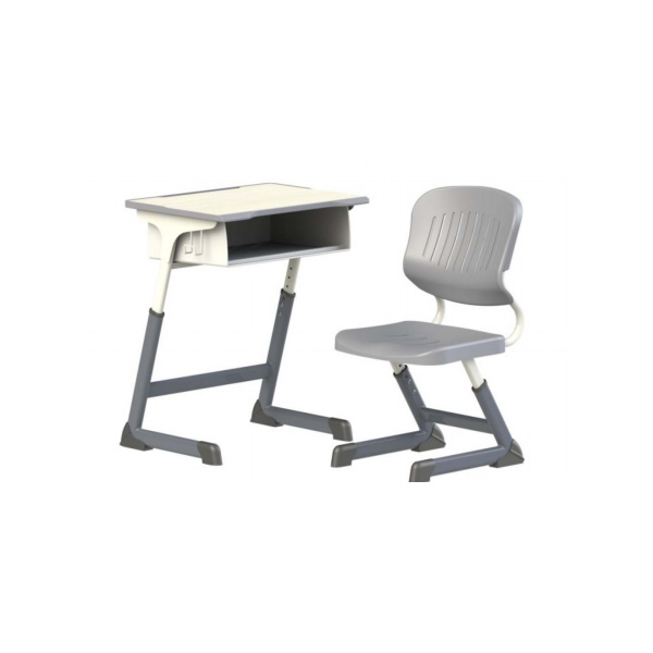adjustable height student desk and chair