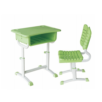 school height-adjustable desks and chairs