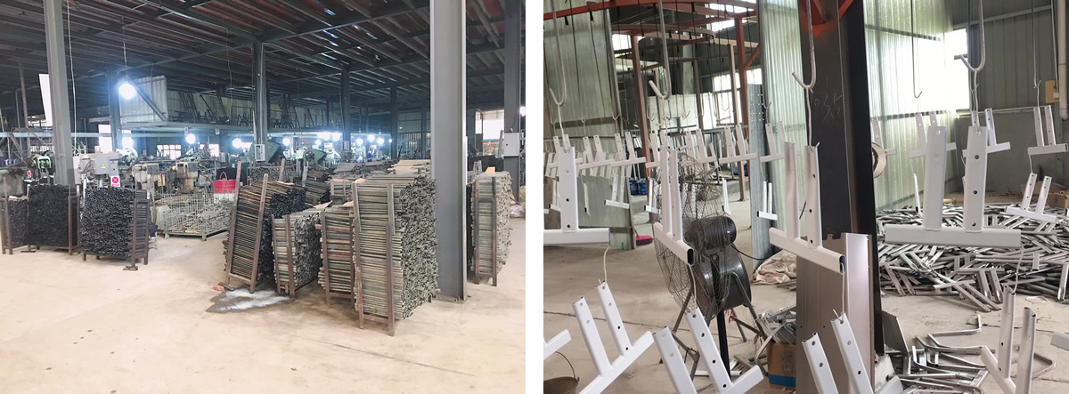 Robotic automatic welding and high-temperature baking booth