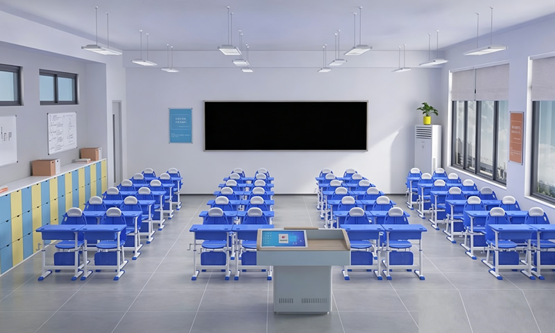 classroom tables and chairs
