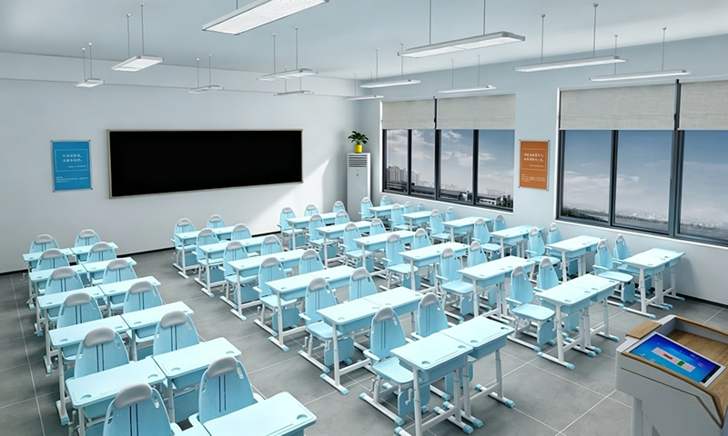 modern classroom desks