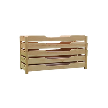 Solid Wood Kindergarten Bed