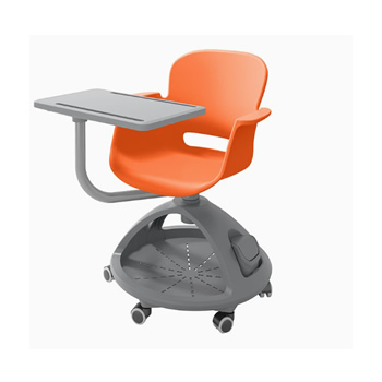 Training chair with writing tablet